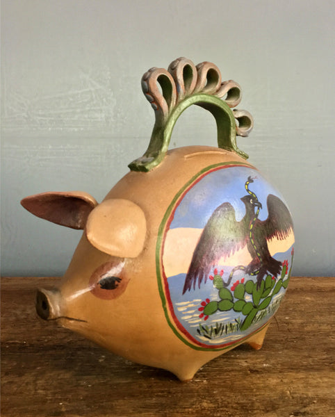 1970's Michoacan Piggy Bank