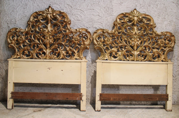 Italian 1940's Headboards (Pair)