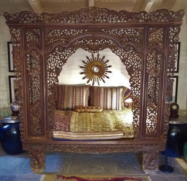 Portuguese Colonial Bed from Madura Indonesia