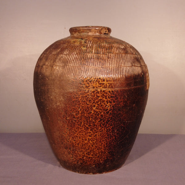 Brown Martaban Shipping Jar