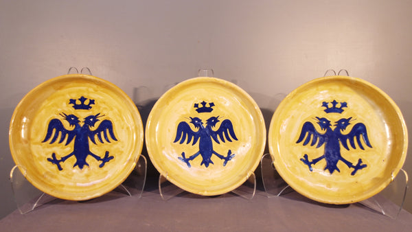 Talavera Chargers with Double Headed Eagle Motif