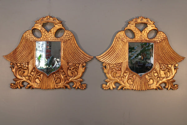 Bicephalous Eagle Frames with Inset Mirrors