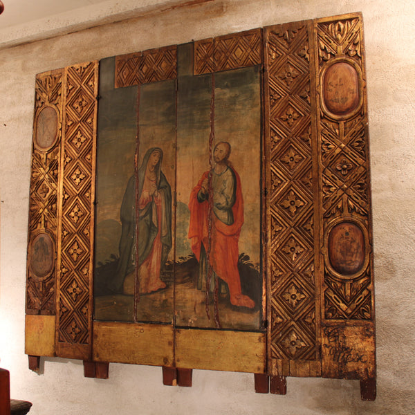 Joseph and Mary Screen from Mexico