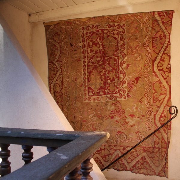 Transitional Tapestry Inca / Spanish Colonial