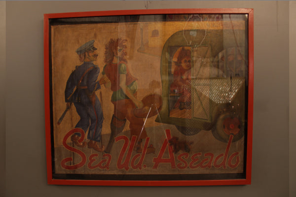 Poster from the 1940s Sea Ud. Aseado