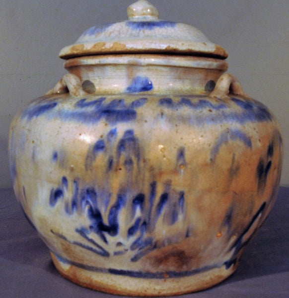 Blue and White Jar from the Philippines