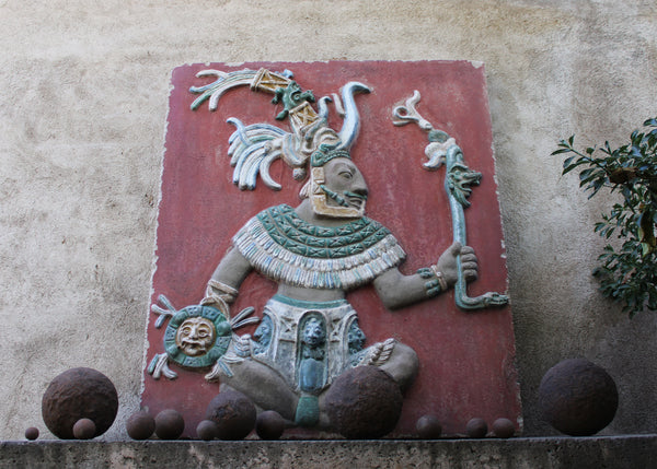 Mayan God of Fertility by Federico Cantu