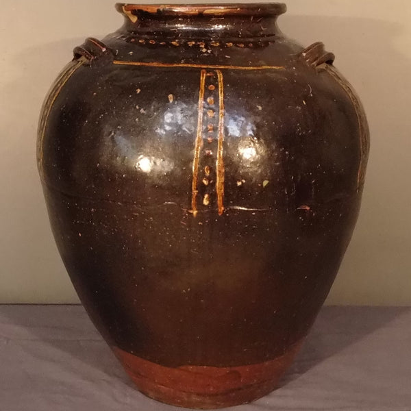 Indonesian Martaban Jar used for shipping oils or grains