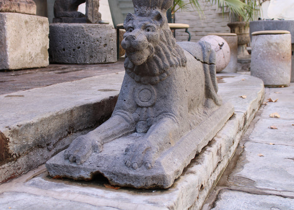 Large Stone Lion From Mexico