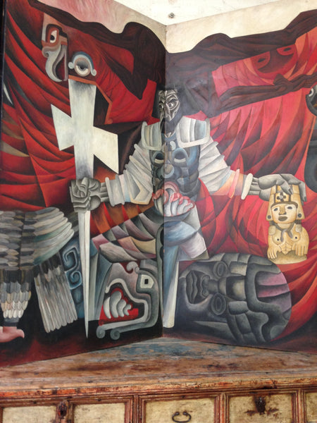 "La Conquista de Mexico" by Jose Maria Servin
