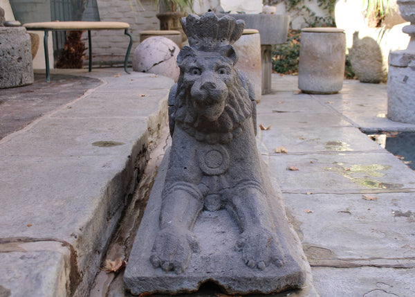 Large Stone Lion From Mexico
